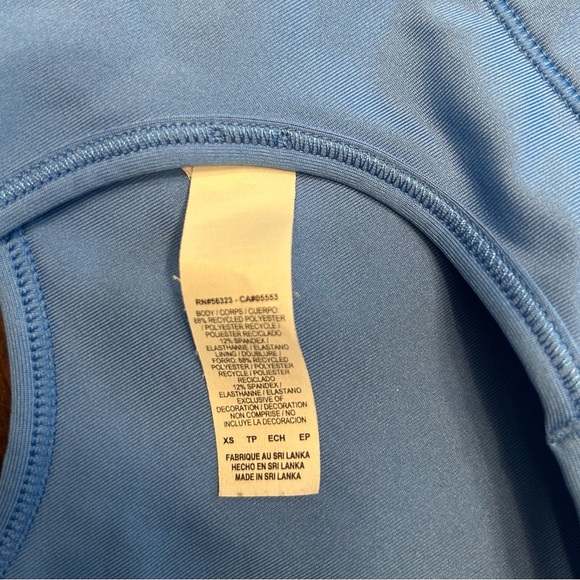 Blue Sleeveless Top - Picture 3 of 3